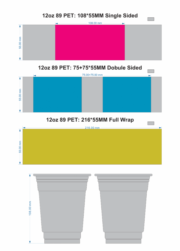 12oz Plastic Cup - Image 5