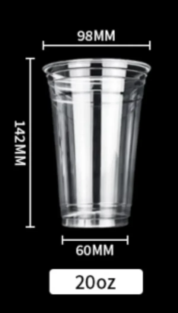 20 oz Plastic Cup - Image 2